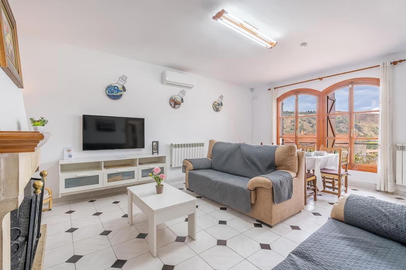 Casa Rural Vistablanca En Una Sola Planta Con Bonitas Vistas Y Piscina - Junto A La Capital Y La Alhambra Сенес де ла Вега Экстерьер фото