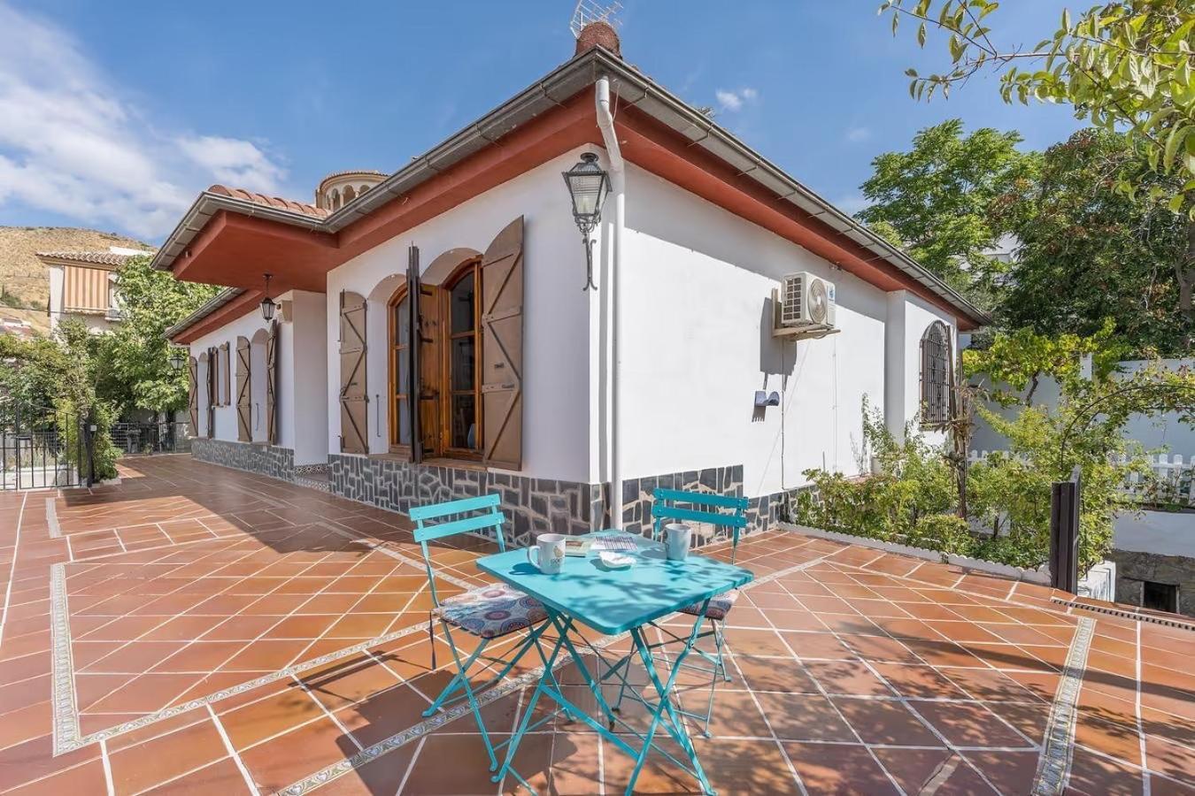 Casa Rural Vistablanca En Una Sola Planta Con Bonitas Vistas Y Piscina - Junto A La Capital Y La Alhambra Сенес де ла Вега Экстерьер фото