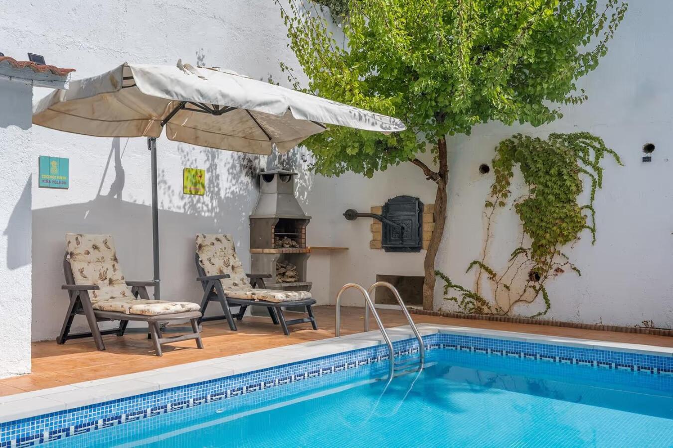 Casa Rural Vistablanca En Una Sola Planta Con Bonitas Vistas Y Piscina - Junto A La Capital Y La Alhambra Сенес де ла Вега Экстерьер фото